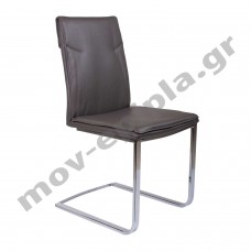 Καρέκλες τραπεζαρίας μεταλλικές inox ΚΜ 06